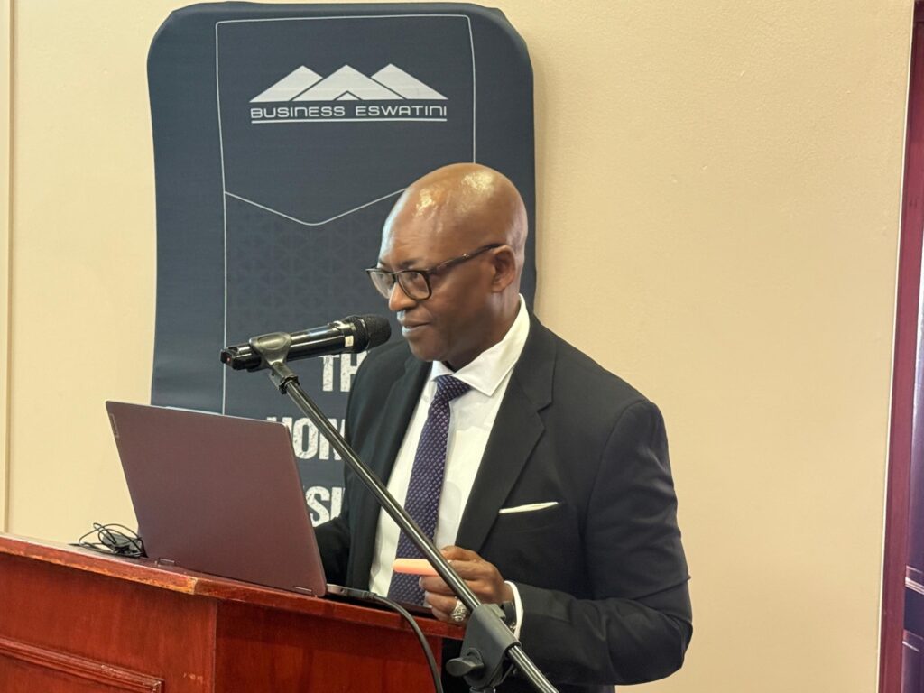 Business Eswatini (BE) Chief Executive Officer E.Nathi Dlamini.