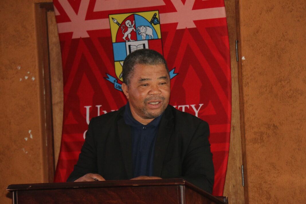 UNESWA Vice-Chancellor Professor Justice Thwala.