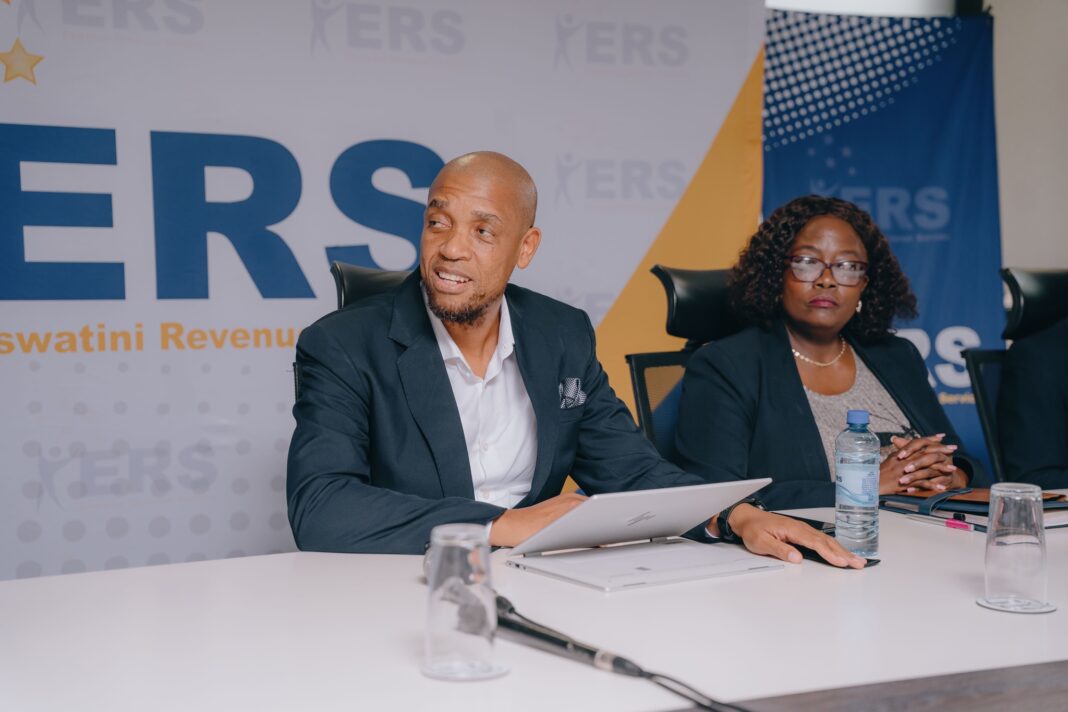 572352693_694243700387717_5497097992173440326_n ERS Commissioner General Brightwell Nkambule during the press briefing. (l)