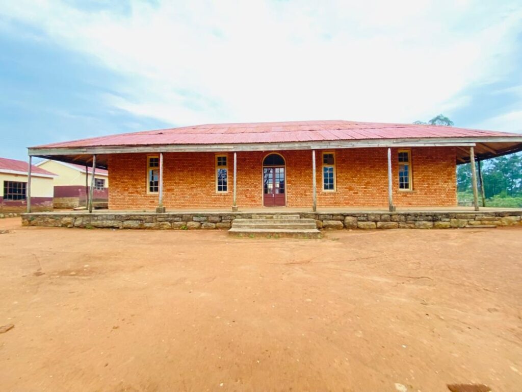 The AEC branch where the commotion happened yesterday. A pastor from the church allegedly brandished a bushknife on his colleagues.