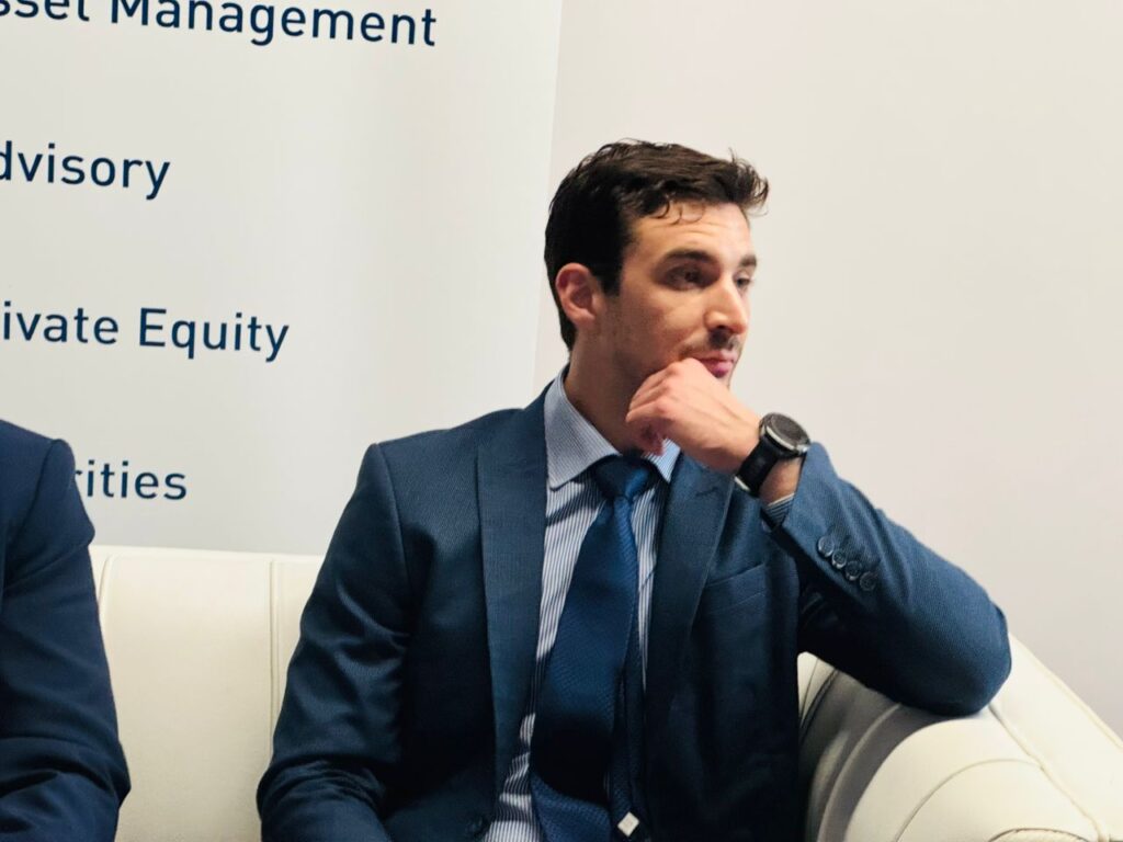 African Alliance Portfolio Manager Roberto Marchi at the Working Capital Summit held at African Alliance’s offices in Matsapha on Thursday.