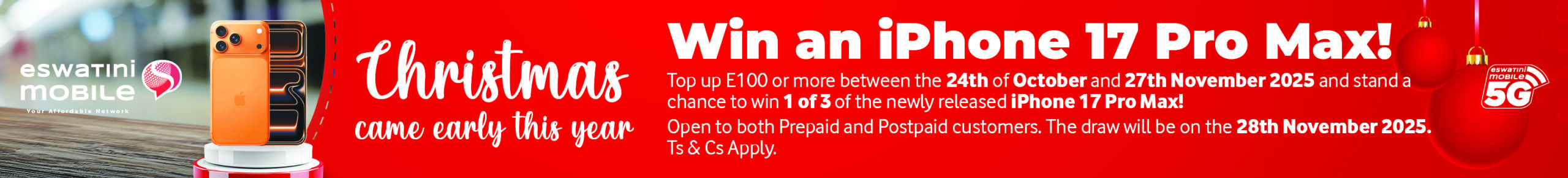 Eswatini Mobile Christmas AD