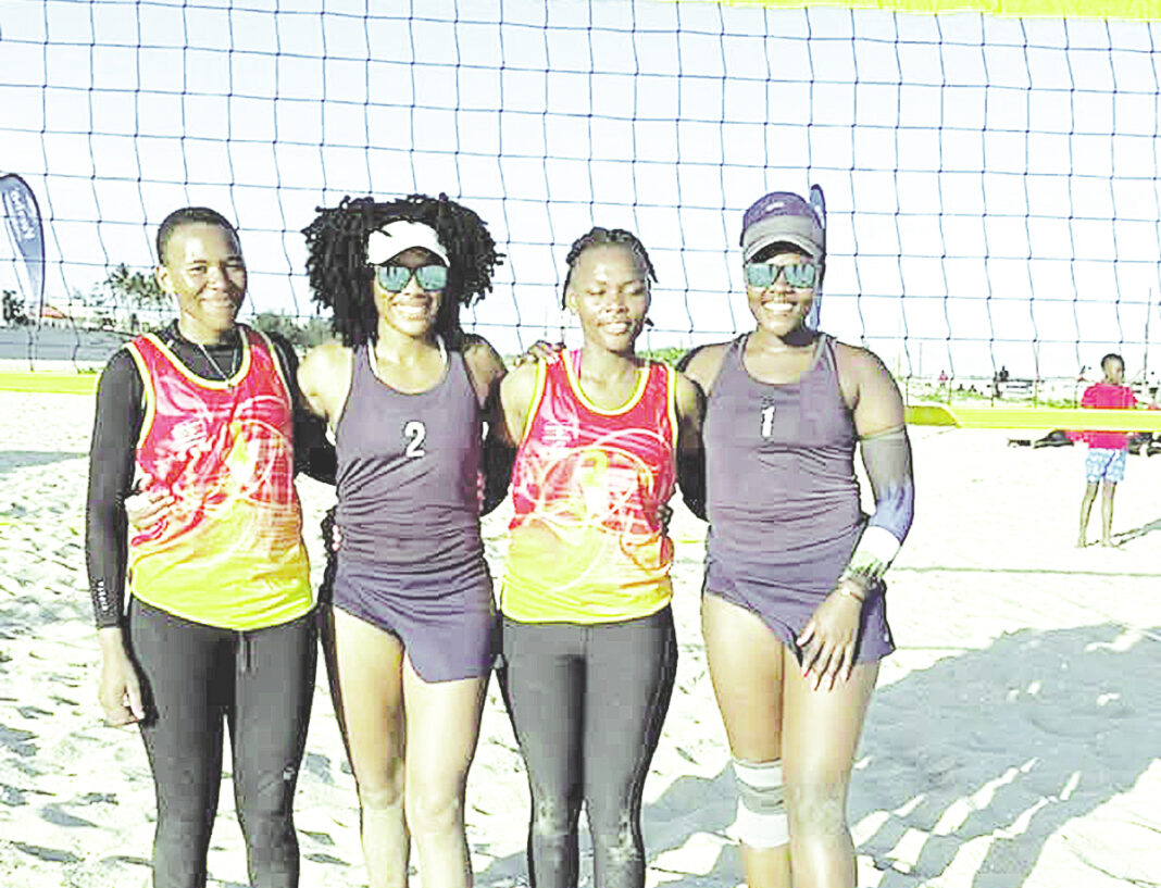 Team Eswatini shines at the CAVB Zone VI Beach Volleyball Tour in Maputo