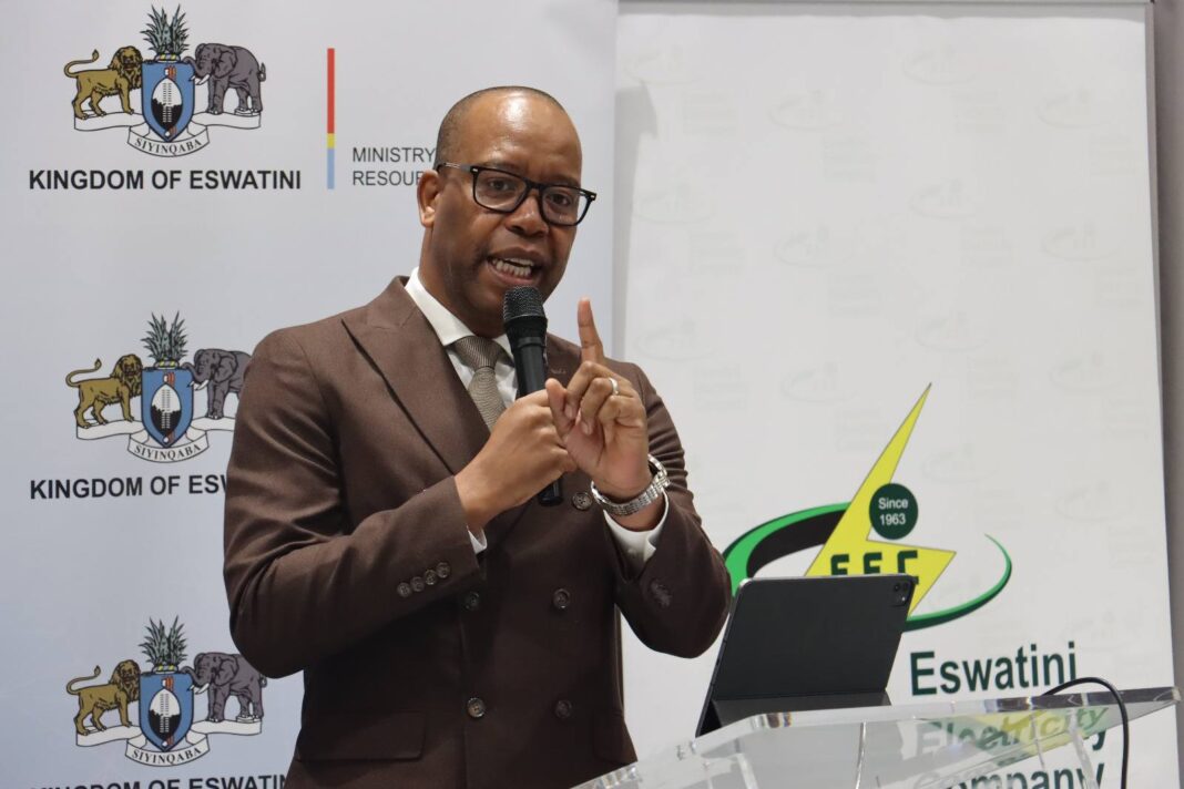 597708061_1279103554256015_382048776261004752_n Ubombo Sugar Limited Managing Director Muzi Siyaya delivering his remarks at the signing of the EEC and USL co generation agreement for electricity at the Hilton Garden Inn.