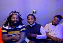Big Zulu pledges to collaborate with Young Zesh Young Zesh flanked by Big Zulu and Siya Ntuli from Inkabi Records.