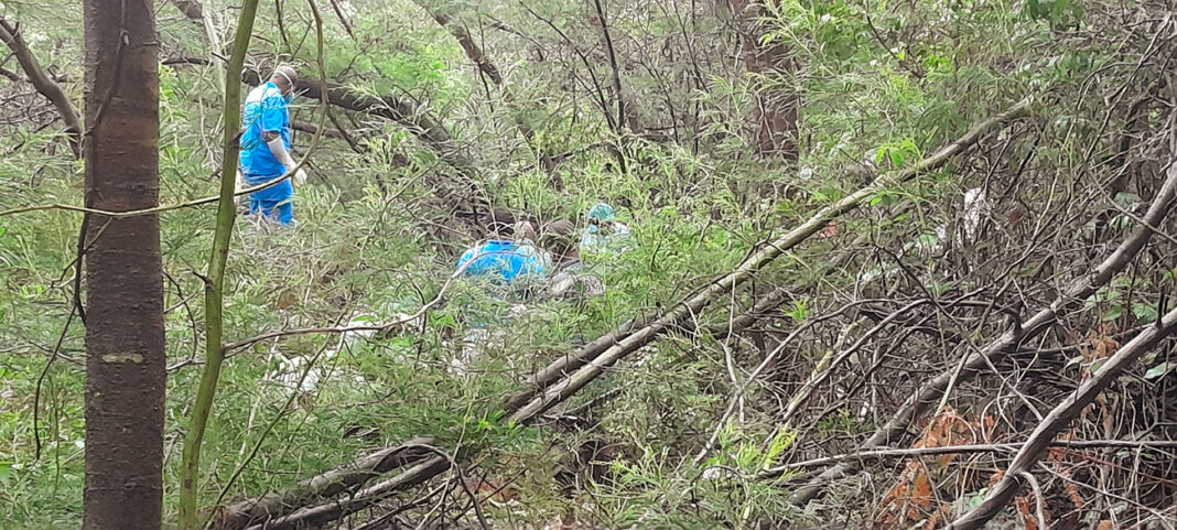 A man wanted in connection with the brutal murder of his wife in Motshane has been found dead after allegedly hanging himself.