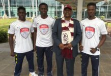 NIGERIAN TRIO JOINS WANDERERS