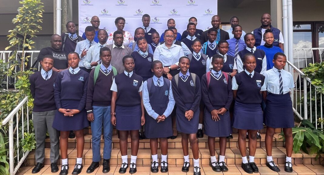 High school pupils from Motshane and Ezulwini Community High Schools attended a workshop by the Eswatini Competition Commission to learn about consumer rights, fraud prevention, and complaint mechanisms.
