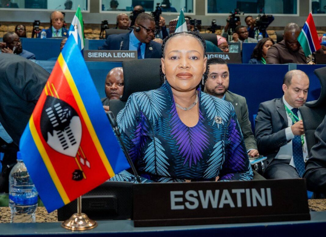 Minister of Foreign Affairs and International Cooperation Pholile Shakantu.