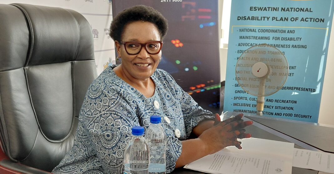 Deputy Prime Minister Thulisile Dladla.