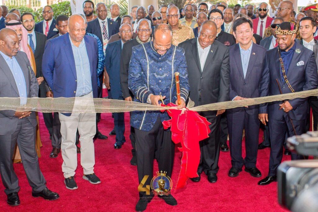 King officially opens world class ICC