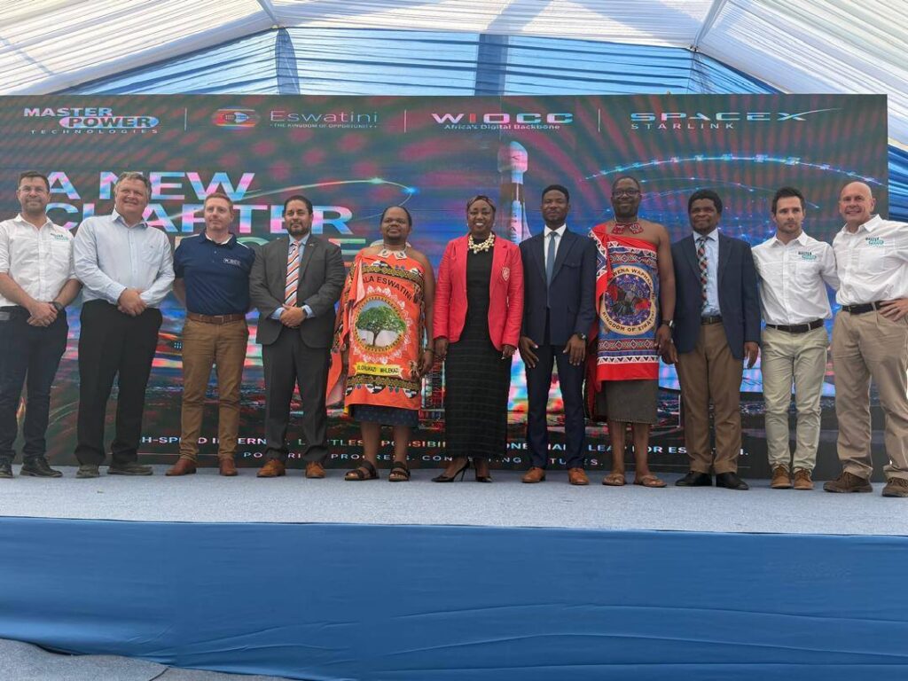 His Majesty King Mswati III commissions Starlink Gateway, marking a major step in improving connectivity and digital growth in Eswatini.