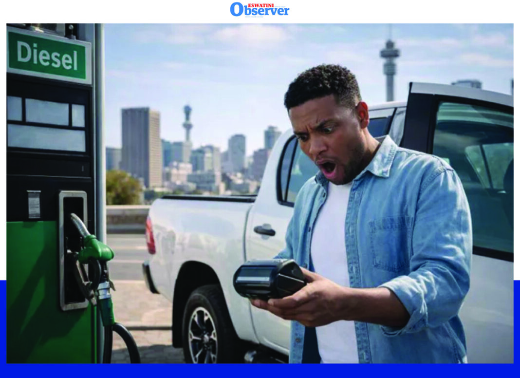 South Africa announces steep fuel price hikes effective May 6, with petrol rising by R3.27 and diesel by R6.19 per litre due to global oil prices and levy adjustments.