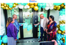 FNB Eswatini opens 13th branch FNB Eswatini CEO Thokozani Dlamini cutting the ribbon to mark the official opening of the bank’s new branch at Siphofaneni.