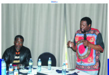 Shareholders oppose liquidation, seek judicial management Status Capital board member Almon Mbingo and Status Capital Managing Director Michael Mbetse.