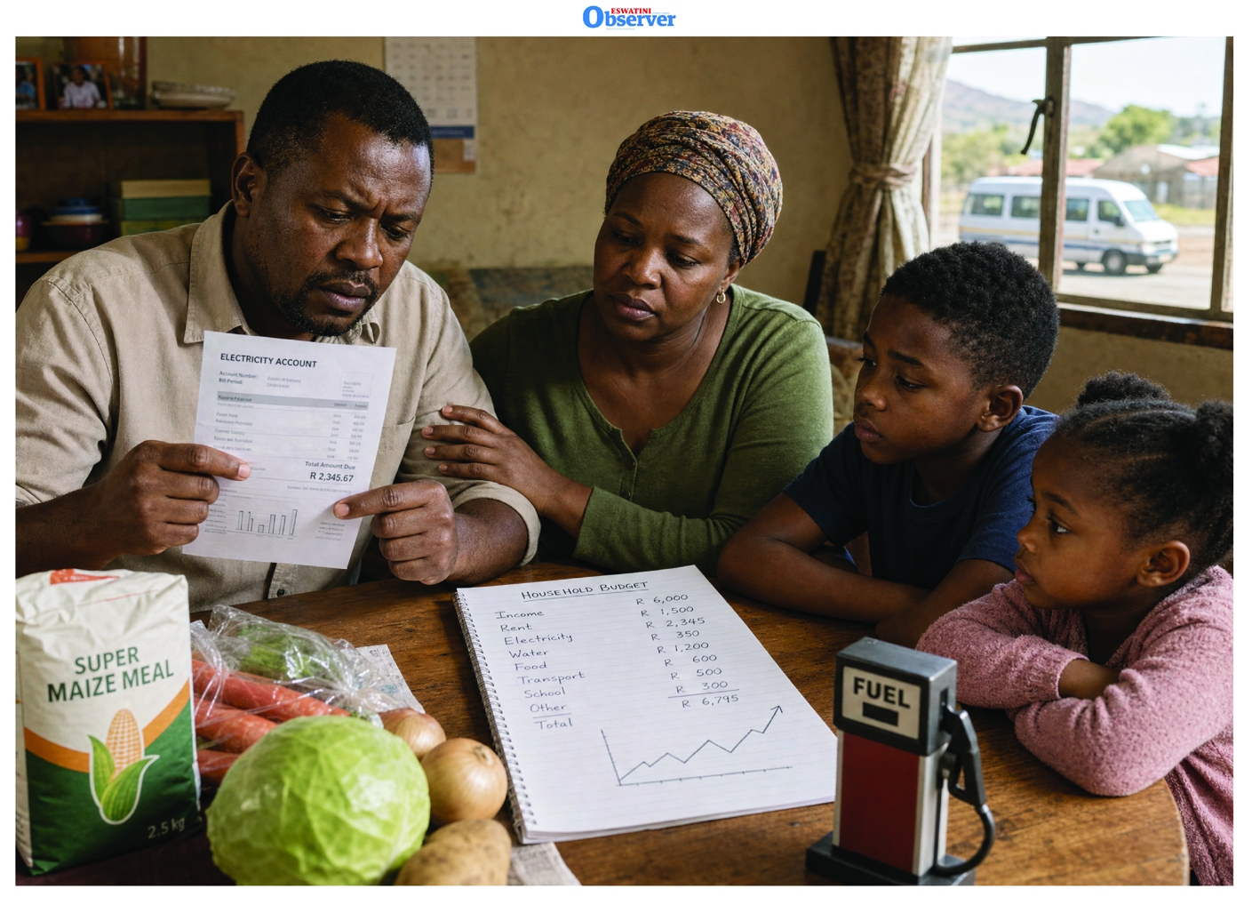 Households buckle under rising costs