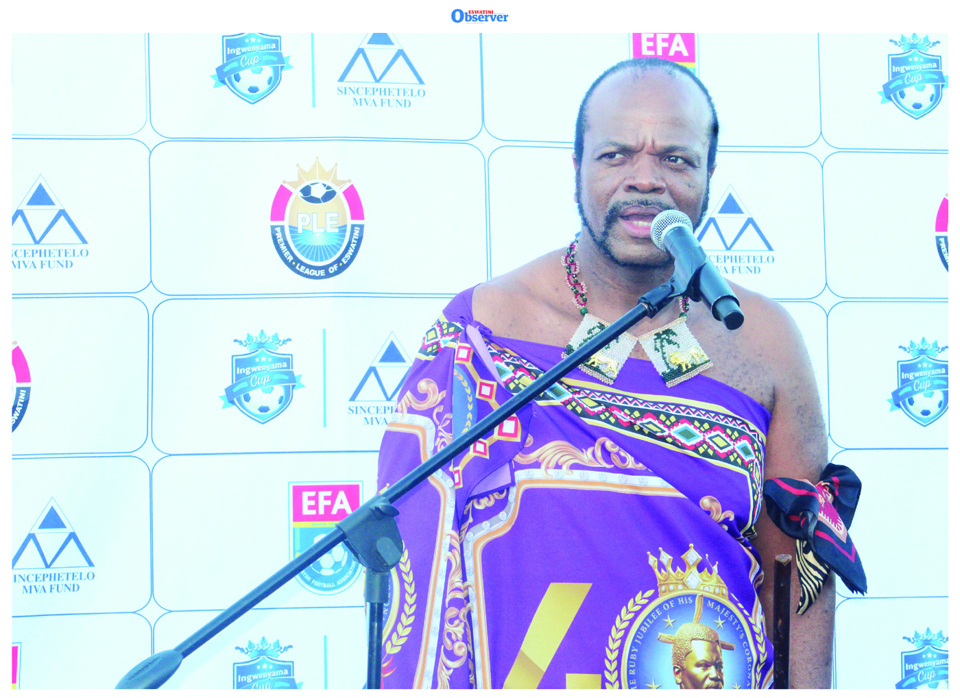 King sanctions 40 000-seater stadium construction