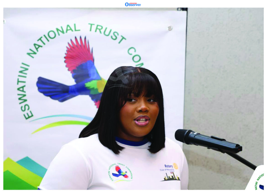Princess Sakhizwe who launched the Khabane Cave Explorer Walk. [Courtesy pic]
